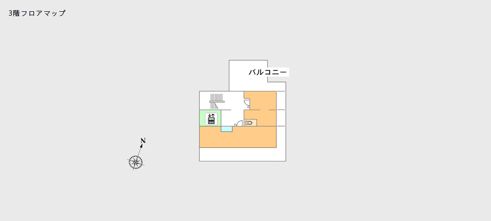 ３階フロアマップ